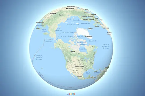 如何在Google地图上找一个真实的美国地址