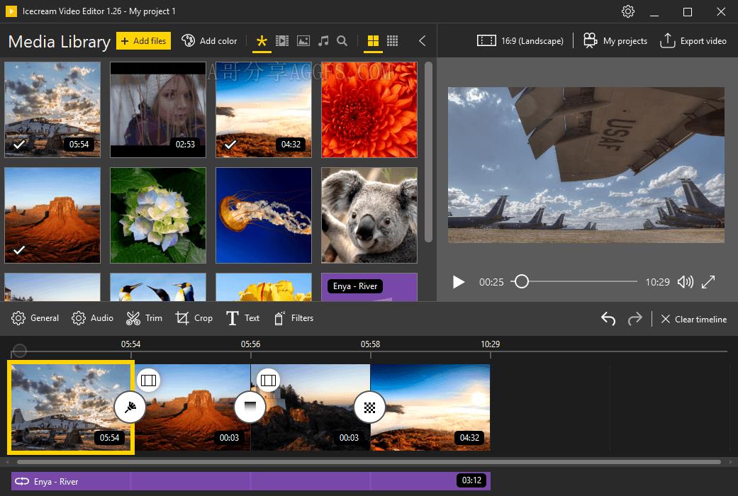 免费视频剪辑软件 Icecream Video Editor Pro v3.16