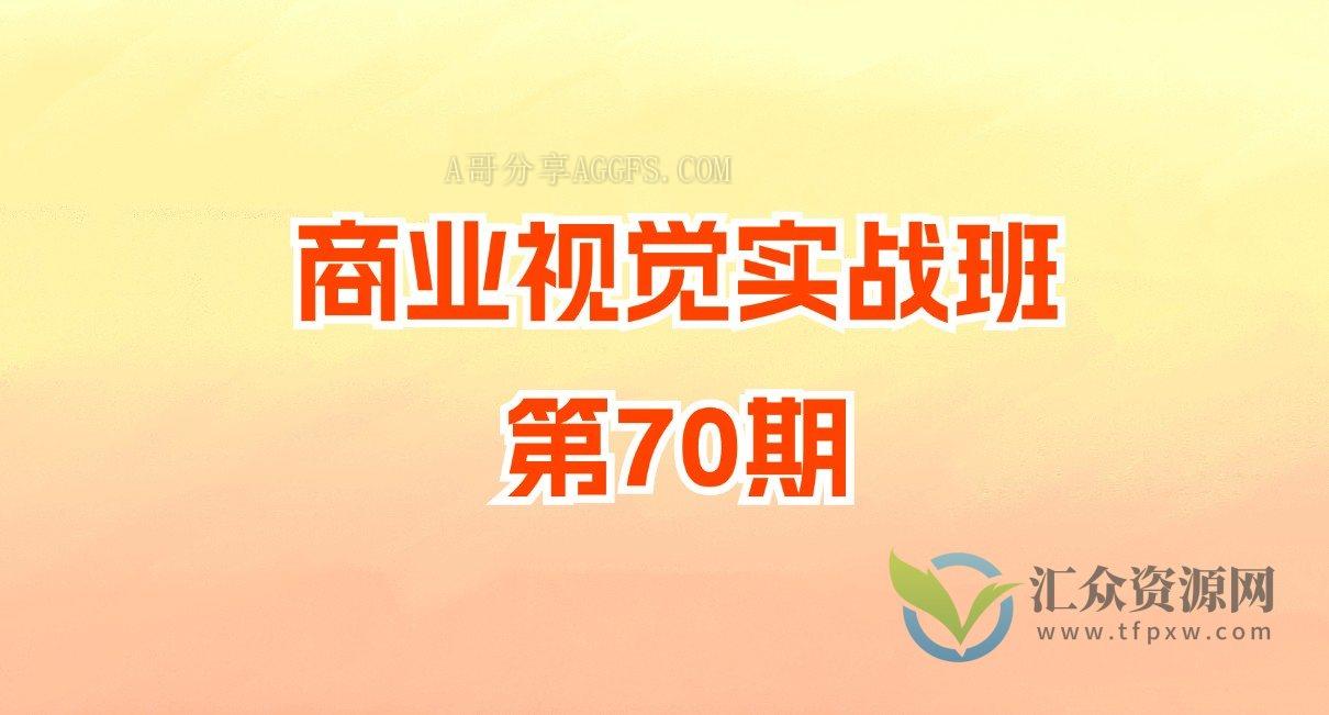 商业视觉实战班第70期插图