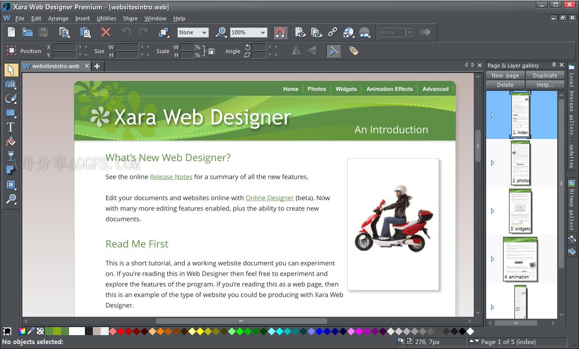 网页设计制作工具 Xara Web Designer+ v23.6.1.68538 x64